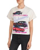 The Kooples Performance Sports Car-motif Graphic Tee