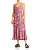 Atm Anthony Thomas Melillo Leopard Print Tank Dress