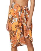 Faithfull The Brand Nixie Floral Print Pareo Wrap