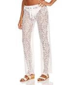 Becca By Rebecca Virtue Amore Lace Swim Cover Up Pants