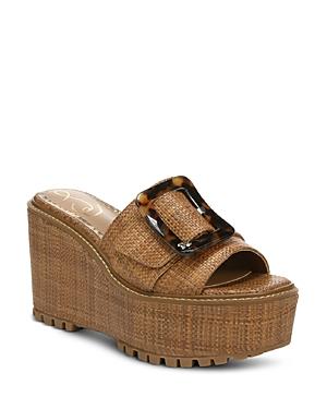 Sam Edelman Women's Livi Slip On Platform Wedge Sandals