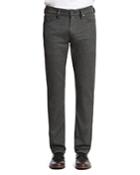 34 Heritage Charisma Comfort-rise Classic Straight Fit Jeans In Grey Feather