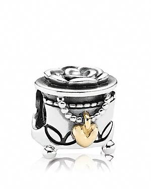 Pandora Charm - Sterling Silver & 14k Gold Pandora's Box, Moments Collection