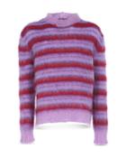 Marni Fuzzy Striped Sweater