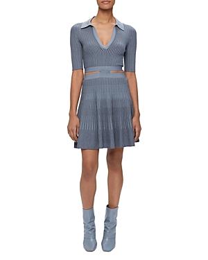 Jonathan Simkhai Patricia Ribbed Cutout Dress