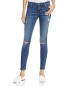 Hudson Nico Distressed Skinny Jeans In Umbrage - 100% Exclusive