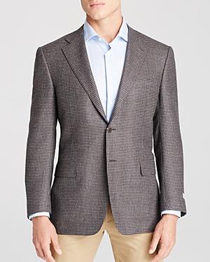 Canali Siena Houndstooth Classic Fit Sport Coat