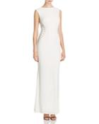 Laundry By Shelli Segal Sleeveless Embellished Gown