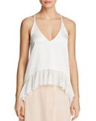 Elizabeth And James Manette Ruffle-trimmed Camisole Top