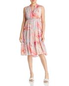 Johnny Was Laguna Vesper Silk Drawstring Midi Dress