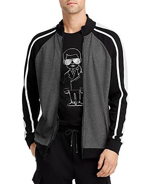 Karl Lagerfeld Paris Colorblocked Track Jacket