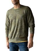 Velvet By Graham & Spencer Burke Crewneck Camo Sweatshirt