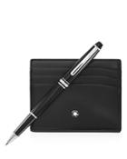 Montblanc Meisterstuck Classique Ballpoint Pen & Pocket Holder Set