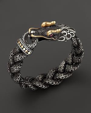 John Hardy Men's Naga Dragon Head Bracelet