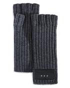 John Varvatos Star Usa 2x2 Rib Knit Gloves