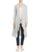 Alison Andrews Draped Open-front Duster Cardigan