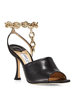 Jimmy Choo Women's Sae 90 High Heel Open Toe Pumps