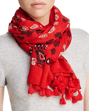 Rebecca Minkoff Vertical Paisley Oblong Scarf