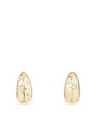 David Yurman Pure Form Pod Earrings With Diamonds In 18k Gold