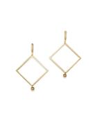 Bloomingdale's Square Dangle Drop Earrings In 14k Yellow Gold - 100% Exclusive