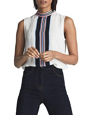 Reiss Arya Striped Top