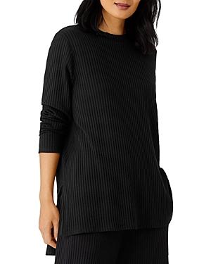Eileen Fisher Ribbed Tunic Top