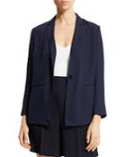 Theory Elastic Back Tie Waist Blazer