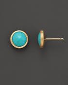 Marco Bicego 18k Yellow Gold And Turquoise Earrings