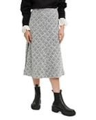 Maje Jitrole Tweed Midi Skirt