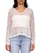 Sanctuary In The Moment Crocheted Top