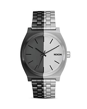 Nixon The Time Teller Split Color Watch, 37mm