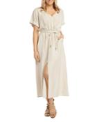 Karen Kane Cinched Waist Wrap Dress