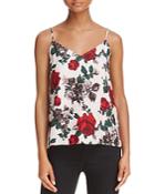 Equipment Layla Floral Silk Camisole Top