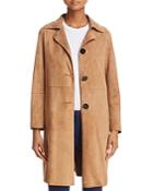 Theory Piazza Suede Coat