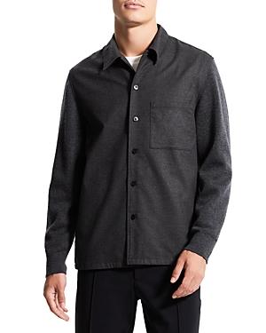 Theory Clyfford Tech Flannel Shirt Jacket