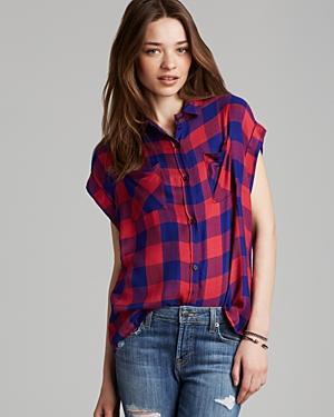 Rails Shirt - Short Sleeve Plaid