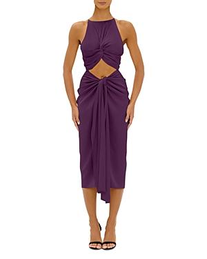 Andrea Iyamah Reni Twisted Cutout Dress
