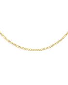 Adinas Jewels Flat Curb Chain Necklace, 16