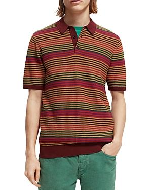 Scotch & Soda Knitted Polo Shirt
