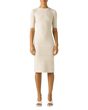 St. John Stretch Boucle Dress