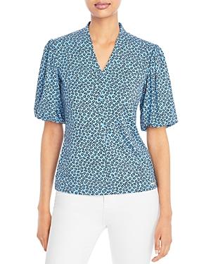 T Tahari Paisley Print Blouse