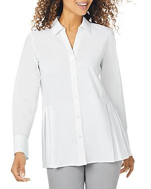 Foxcroft Pippa Non Iron Pleated Tunic Shirt