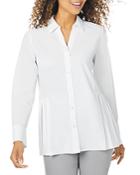 Foxcroft Pippa Non Iron Pleated Tunic Shirt