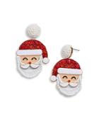 Baublebar Santa Claus Drop Earrings In Gold Tone