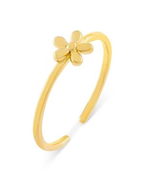 Adinas Jewels Adjustable Flower Ring