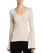 French Connection Virgie Bell-sleeve Sweater
