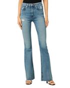 Hudson Holly High Rise Flared Jeans In Summer Flame