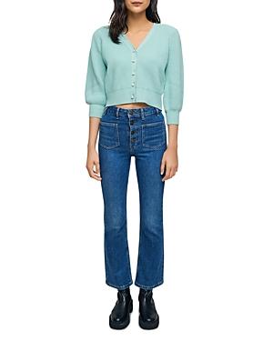 Maje Cropped Cardigan