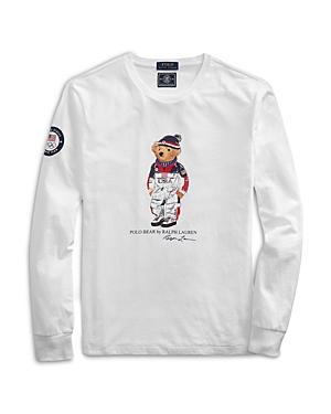Polo Ralph Lauren Team Usa Polo Bear Long Sleeve Tee