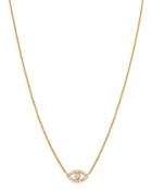 Moon & Meadow Diamond Evil Eye Pendant Necklace In 14k Yellow Gold, 0.11 Ct. T.w. - 100% Exclusive